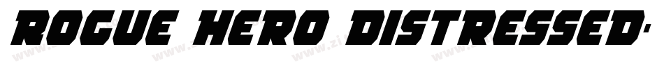 Rogue Hero Distressed字体转换
